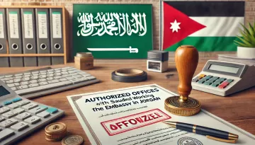المكاتب المعتمدة لدى السفارة السعودية في الأردن