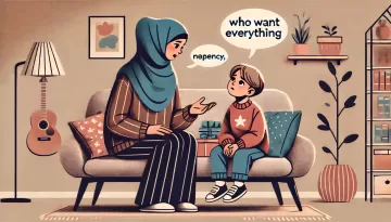 كيفية التعامل مع الطفل الذي يريد كل شيء