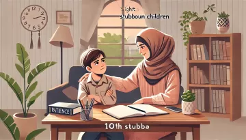 كيفية التعامل مع الطفل العنيد في عمر 10 سنوات