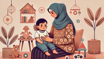 كيفية التعامل مع الطفل العصبي في عمر السنة