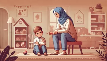 كيفية التعامل مع الطفل العنيد والعصبي في عمر 5 سنوات