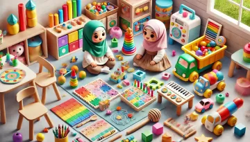 ألعاب للأطفال الصغار من عمر سنتين إلى 4 سنوات