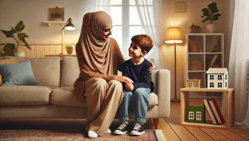 البكاء عند الأطفال بعمر 7 سنوات