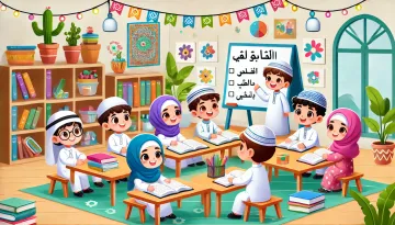  تعليم اللغة العربية للأطفال من 6 - 9 سنوات