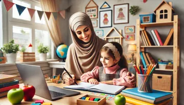 طرق تدريس الأطفال في المنزل