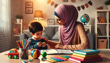 كيفية تدريس الطفل العنيد