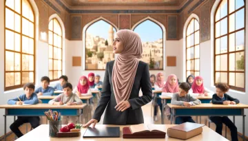 معلمة في العقبة