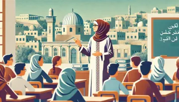 معلمة في الكرك