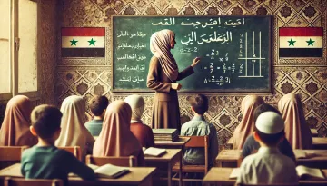 معلمة في حلب