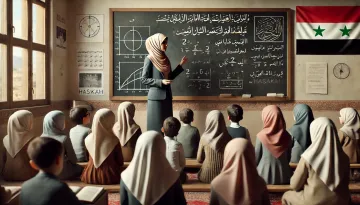 معلمة في الحسكة