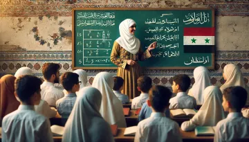 معلمة في حمص