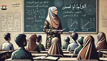 معلمة في إدلب