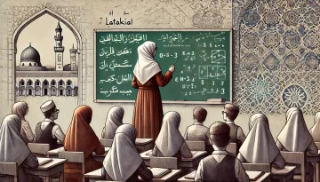 معلمة في اللاذقية