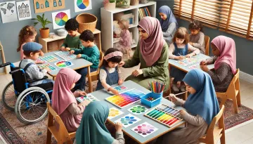 تحضير درس لذوي الإعاقة العقلية