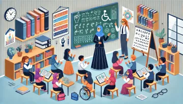 نموذج تحضير درس للمعاقين سمعياً