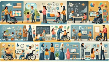 أنواع البرامج المقدمة لذوي الاحتياجات الخاصة