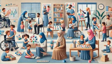 تصميم وسائل تعليمية لذوي الاحتياجات الخاصة