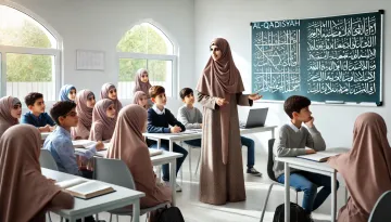 معلمة في القادسية