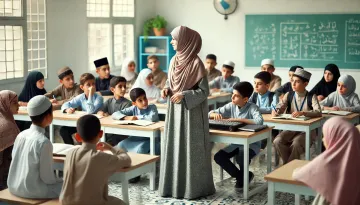 معلمة في تكريت