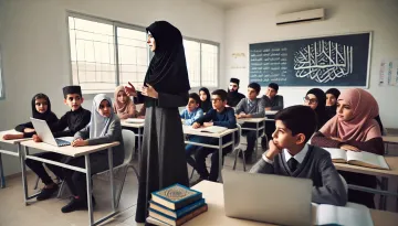 معلمة في المثنى