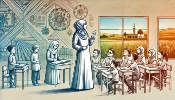 معلمة في البقاع