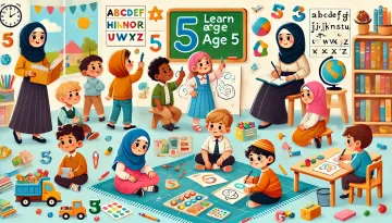 ماذا يتعلم الطفل في عمر 5 سنوات في الروضة