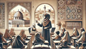 معلمة في القدس