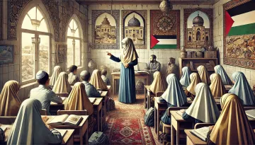 معلمة في الخليل