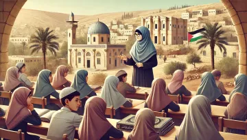 معلمة في بئر السبع