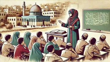 معلمة في الرملة