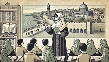 معلمة في عكا