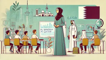 معلمة في الوكرة قطر