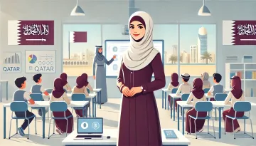 معلمة في الريان قطر