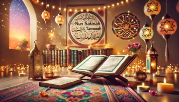 النون الساكنة والتنوين: قواعد وأحكام في التجويد
