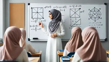 معلمة رياضيات ثانوي