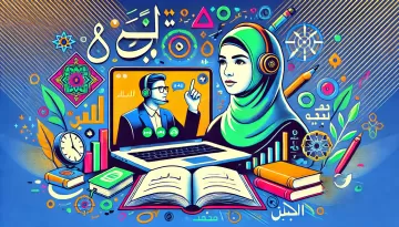 معلمة لغة عربية اونلاين