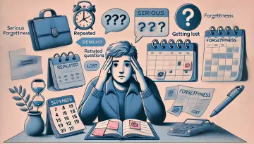 متى يكون النسيان خطيرًا