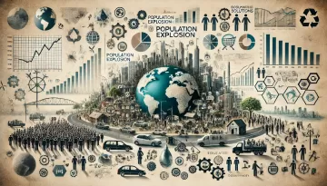 شرح درس الانفجار السكاني: الأسباب والتحديات والحلول