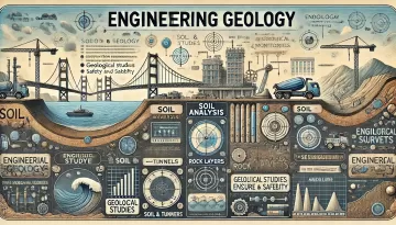 الجيولوجيا الهندسية: دراسة التربة والصخور لضمان سلامة المشاريع الهندسية