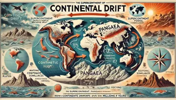 انجراف القارات: النظرية والتاريخ والأدلة والآثار الجيولوجية