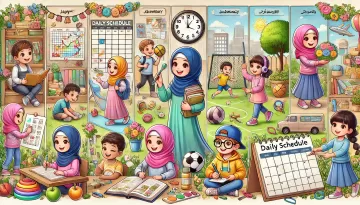 جدول يومي للأطفال في الإجازة