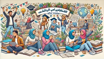 كلمات بعد انتهاء الامتحانات