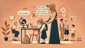 ابني لا يحب المدرسة ويبكي في الصباح