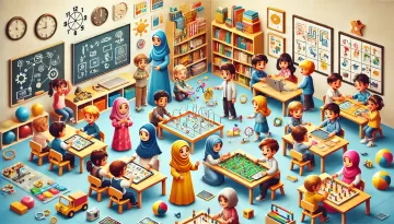 التعلم القائم على اللعب والأنشطة التفاعلية