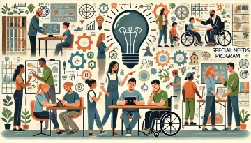 أفكار لبرنامج ذوي الاحتياجات الخاصة