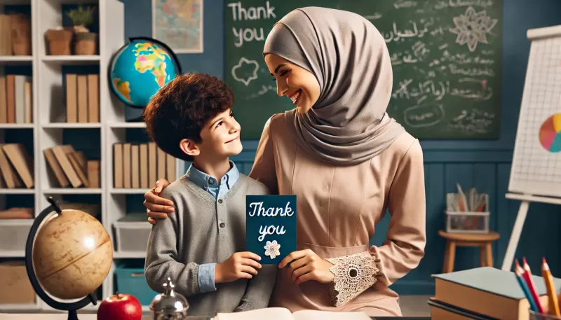 عبارات شكر للمعلمة قصيرة جدا بالانجليزي