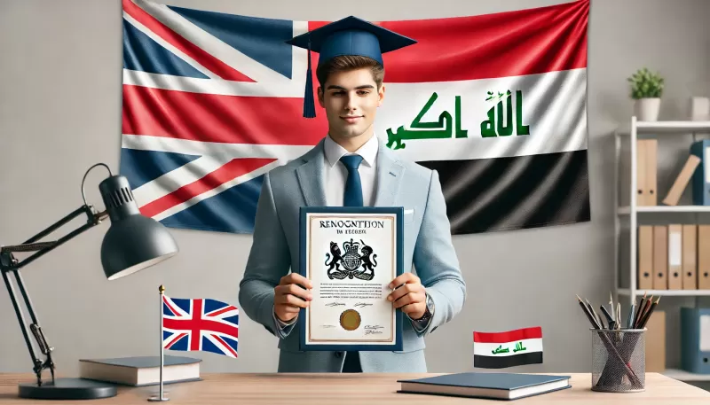 هل الشهادة العراقية معترف بها في بريطانيا؟