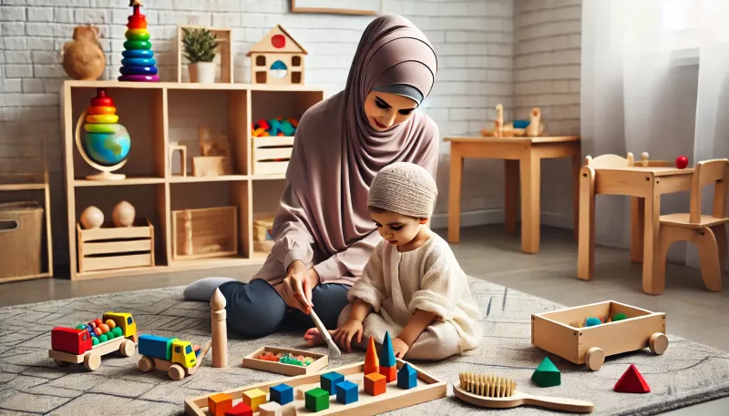 منتسوري في المنزل