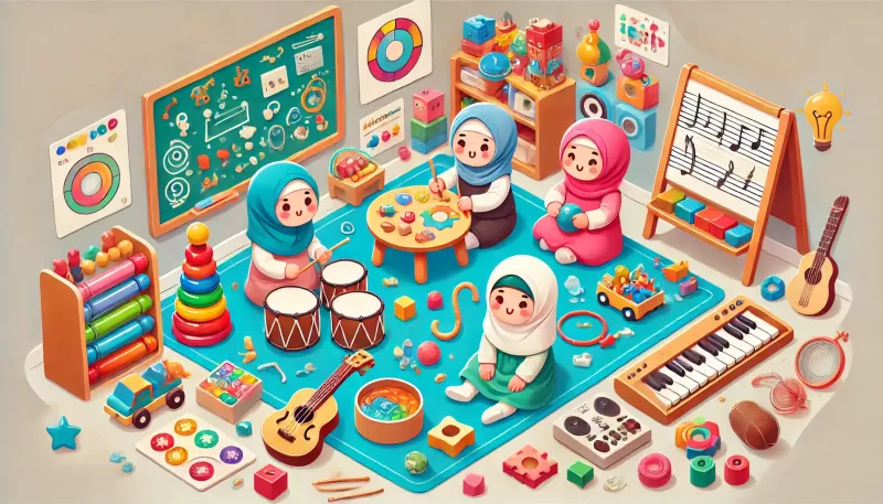 ألعاب أطفال عمر سنتين ونصف