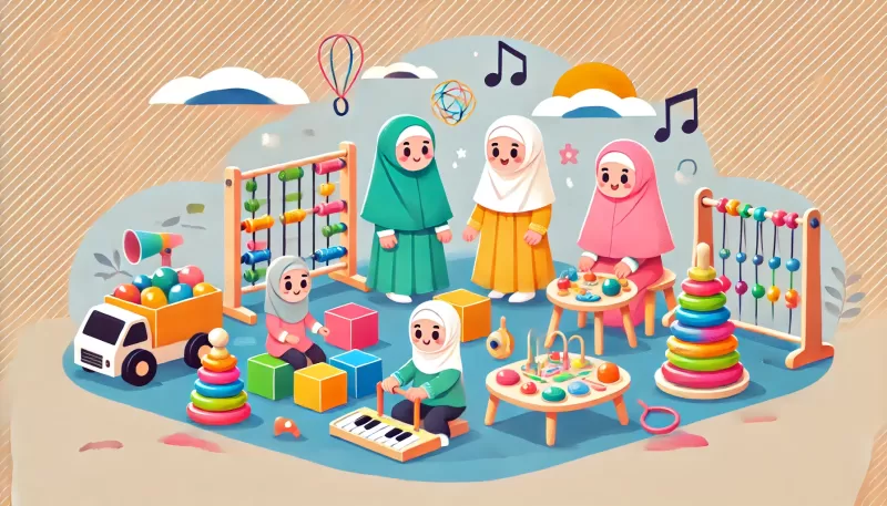 ألعاب تنمية مهارات الطفل عمر سنة ونصف